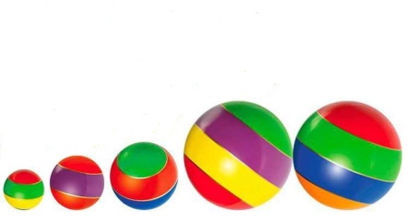 Купить Мячи резиновые (комплект из 5 мячей различного диаметра) в Серафимовиче 