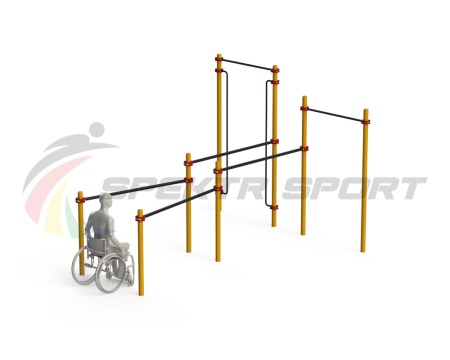 Купить Спортивный комплекс для инвалидов-колясочников WRK-D19_76mm в Серафимовиче 