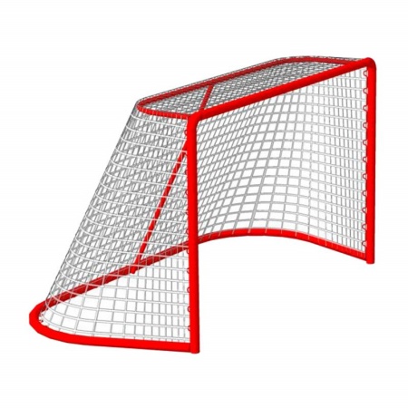 Купить Сетка хоккейная на ворота 1,22мх1,83мх0,5мх1,15м, нить 3,5 мм, узловая в Серафимовиче 