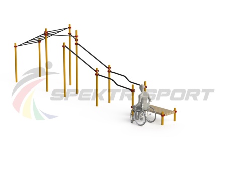 Купить Спортивный комплекс для инвалидов-колясочников WRK-D22_76mm в Серафимовиче 