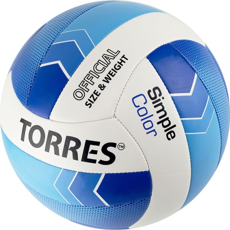 Купить Мяч волейбольный Torres Simple Color любительский р.5 в Серафимовиче 